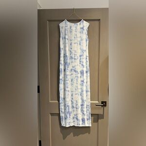 TART size x-small blue maxi dress